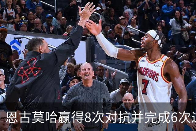 恩古莫哈赢得8次对抗并完成6次过人，两项数据均为利物浦队内最多